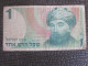 1986 BILLET DE BANQUE BANK OF ISRAEL 1 NEW SHEQUELS JERUSALEM..DAVID BEN GOURION - Israel