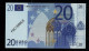 20 Euro POLYMER Note "DAL NEGRO" Billet Scolaire, Educativ, Size 110 X 63, RRRRR, UNC Extrem Scarce!! - Sonstige & Ohne Zuordnung