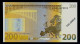 200 Euro POLYMER Note "DAL NEGRO" Billet Scolaire, Educativ, Size 140 X 78, RRRRR, UNC Extrem Scarce!! - Sonstige & Ohne Zuordnung