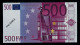 500 Euro POLYMER Note "DAL NEGRO" Billet Scolaire, Educativ, Size 140 X 78, RRRRR, UNC Extrem Scarce!! - Sonstige & Ohne Zuordnung