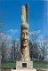 Indian Head Statue, Winnipeg Beach, Manitoba, Canada Postcard Posted 1999 Stamp - Winnipeg