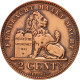 Monnaie, Belgique, 2 Centimes, 1909, TTB+, Cuivre, KM:36 - 2 Centimes