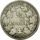 Monnaie, GERMANY - EMPIRE, 1/2 Mark, 1906, Stuttgart, TTB, Argent, KM:17 - 1/2 Mark