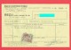 Banque Société Générale Belgique - La Louvère - Pont-à-Celles - Achat Action -1952 -  2 BRAZZILIAN - Timbre Fisc  (4151) - Stamps