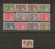 NYASALAND 1938 - 1944 SET TO 1s SG 130/138 MOUNTED MINT Cat £36+ - Nyasaland (1907-1953)