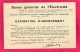 Revue Générale D'Electricité, 1936, Abonnement - Francés