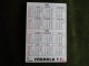 Calendrier De Poche - Pocket Calendar - Jonathan Palmer - 1985 - Automobile - F1