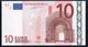 RARE  S  ITALIA  10 EURO  J004   DUISENBERG   UNC - 10 Euro