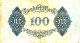 ALLEMAGNE   100 MARK 1922. - 100 Mark