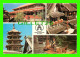 HONG KONG, CHINE - SUNG DYNASTY VILLAGE - 4 MULTIVIEWS - PUB. BY NATIONAL CO - - Chine (Hong Kong)