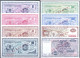 Makedonien Macedonia 10 &ndash; 10000 Denari 1992 SPECIMEN &ndash; PRIMEROK (Cyrillic) Zero Numbered Complete Set UNC; P - Nordmazedonien