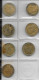 FRANCE 1933-1944 Morlon 1F Lot De 7 Pièces De Monnaie / Coin / Münze Bronze [J04a] - Collections