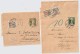 1935, 2 Streifbänder, Porto!  , #3061 - Stamped Stationery