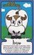 DUMMY - TARJETA DE SAN MARINO DEL HOROSCOPO DEL BUEY SIN CHIP (RARA) COW - Saint-Marin