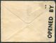 1941 GB Perfin Censor Cover - Oceanside, California, USA - Covers & Documents