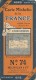 CARTE-ROUTIERE-MICHELIN-N °74-1926--N°2650-25-LYON-GENEVE-BE ETAT-Pas De Plis Coupés - Strassenkarten