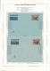 DANEMARK - 1975/1984 - 7 LETTRES AEROGRAMME ENTIER NEUVES SUR PAGES EXPO A4 - Postal Stationery