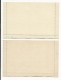 DANEMARK - 1907 - MICHEL Nr. K24+25 - 2 CARTES-LETTRE ENTIER POSTAL NEUVES - Entiers Postaux