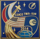 68 Space Soviet Russia Pin. Soyuz TMA-15M.Corporation "Energia" Russia-USA-ESA - Space