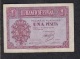 EDIFIL 425    1 PTA 12 DE OCTUBRE DE 1937.   SERIE A  SIN CIRCULAR. - 1-2 Pesetas