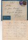 1940  LETTERA VIA AEREA DA   CAGLIARI  X TRIPOLI  CON TESTO  +  UFFICIO CONTROLLO POSTA MILITARE AERONAUTICA - Poststempel (Flugzeuge)