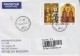 ROMANIA : SAINTS CONSTANTIN & ELENA On Cover Circulated To MOLDOVA - Envoi Enregistre! Registered Shipping! - Used Stamps