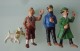 Lots De 4 Figurines "Tintin" - Tintin