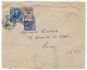 MONACO => Enveloppe Affranchissement Composé 1938 - Cartas & Documentos