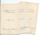 3   Menus De Mariage/Ferdinand-Guillot/Ferdinand/Déjeuner - Diner / 1945    MENU159 - Menus