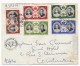 MONACO => Enveloppe Affranchissement Composé (mariage) 1957 - Storia Postale