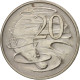 Monnaie, Australie, Elizabeth II, 20 Cents, 1969, TTB, Copper-nickel, KM:66 - 20 Cents