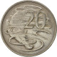 Monnaie, Australie, Elizabeth II, 20 Cents, 1966, TTB, Copper-nickel, KM:66 - 20 Cents