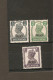 INDIA - PATIALA 1942 3p, 1a, 1½a  SG 103, 106, 108  MOUNTED MINT Cat £7 - Patiala