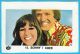 SONNY & CHER BONO - Yugoslav Vintage Collectiable Card Kras * Pop-music Musique Musik Musica - Other & Unclassified