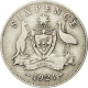 Monnaie, Australie, George V, Sixpence, 1921, Melbourne, TB+, Argent, KM:25 - Sixpence