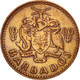 Monnaie, Barbados, Cent, 1980, Franklin Mint, TTB+, Bronze, KM:10 - Barbades