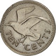 Monnaie, Barbados, 10 Cents, 1973, Franklin Mint, TTB+, Copper-nickel, KM:12 - Barbados (Barbuda)