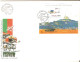 2 Cartas Serie Nº 597/600 + Hb-11 Macau - Covers & Documents