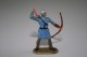 Elastolin, Lineol Hauser, H=40mm, Norman, Plastic - Vintage Toy Soldier - Figurines