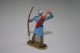 Elastolin, Lineol Hauser, H=40mm, Norman, Plastic - Vintage Toy Soldier - Figurines