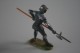 Elastolin, Lineol Hauser, H=40mm, Knight, Plastic - Vintage Toy Soldier - Figurines