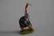 Elastolin, Lineol Hauser, H=40mm, Norman, Plastic - Vintage Toy Soldier - Figurines