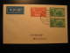 Palmerston 1971 To Wanganui 3 Stamp On Air Mail Cover NEW ZEALAND - Brieven En Documenten