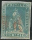 1857 - TOSCANA - 2 CRAZIE - 13a - USATO  - DIFETTI CLICHE´ - SIGNED - EURO 250,00 +++ - Toscane