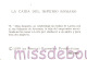 LA CAIDA DEL IMPERIO ROMANO -  Editorial Fher 1966 - Cromos Sueltos - N°78 - Otros & Sin Clasificación