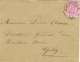 BR 465 BRIEF VAN BAUDOUR NAAR GILLY  1-I-1888 ?  ZIE 2 SCANS - 1884-1891 Leopold II
