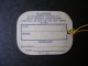 PLANE (BRAZIL) - LUGGAGE LABEL "AEREOS SERVICES SOUTHERN CROSS" MEASURING 7,5X6Cm - Baggage Labels & Tags