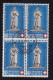 Schweiz Pro Patria 1940-05-09 Pro Patria 4-er Bl. Zu#6 Gest. Sion - Oblitérés