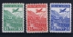 Bulgaria: 1932 Airmail Mi Nr 249 - 251 - Luchtpost