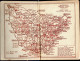 1919-1ère EDITION GUIDE BLEU HACHETTE BOURGOGNE FRANCHE-COMTE  MORVAN JURA LYONNAIS + CARTE CHEMINS DE FER - BON ETAT - - Michelin (guides)